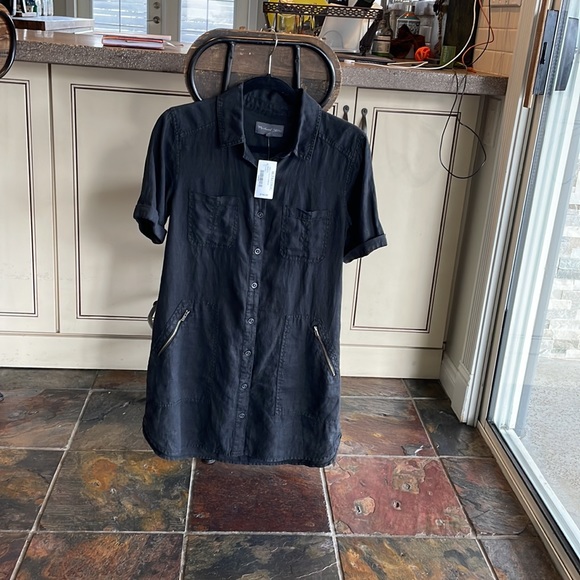 Never worn…Michael Stars short sleeve utility dress - Picture 4 of 6